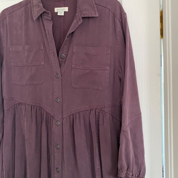 Sundance Button Up Tunic Dress - Picture 2 of 3